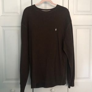 Ralph Lauren Sleepwear Brown LS shirt - 2XL